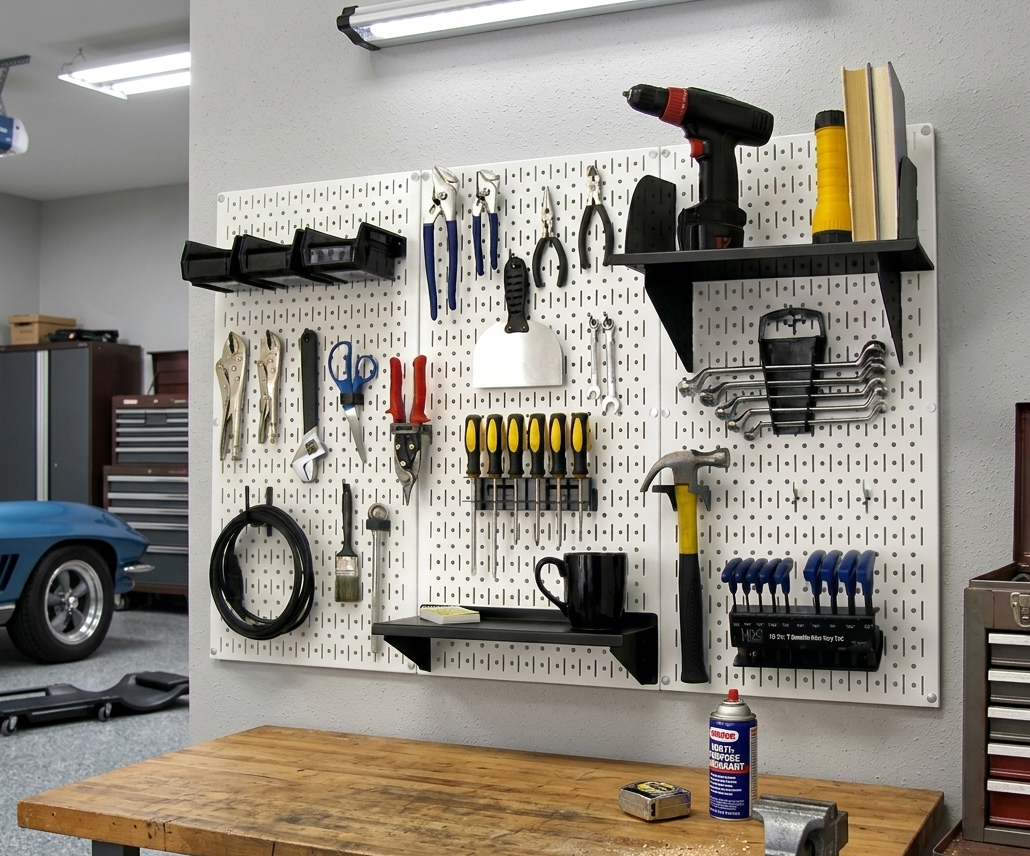 Wall Control Ultimate Metal Pegboard Kit